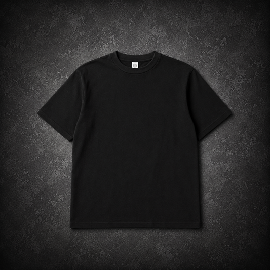 Polera Negra Classic Fit