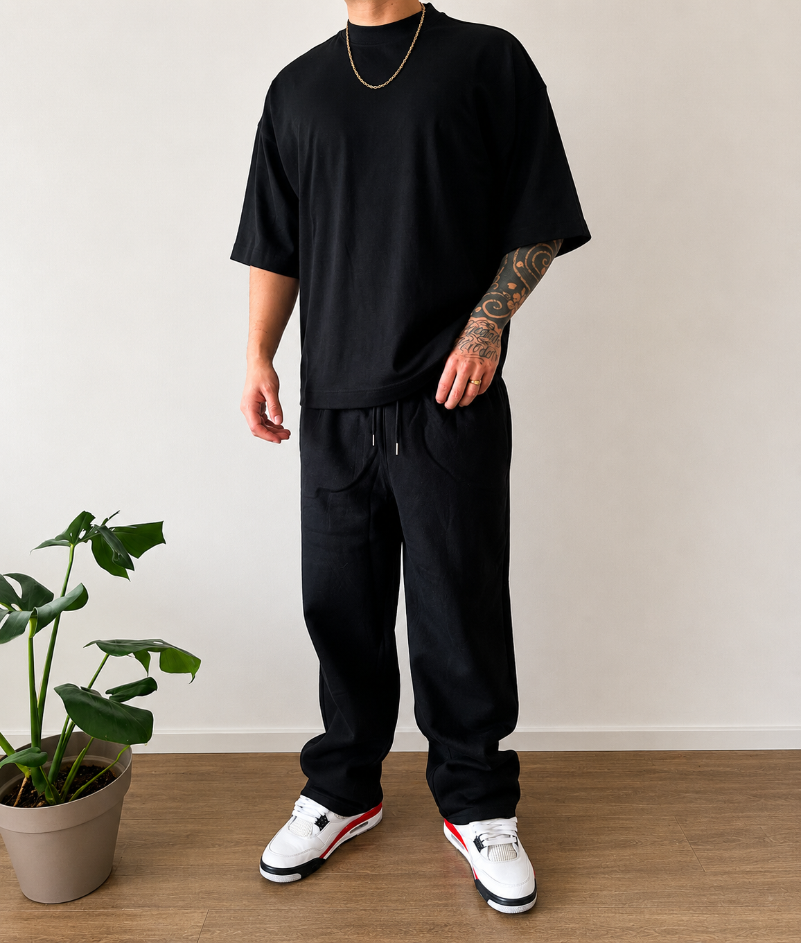 Polera Oversized Negra
