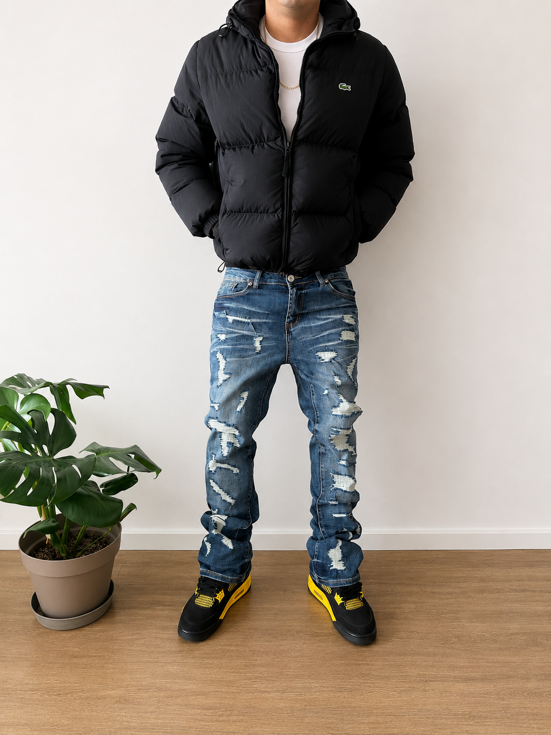 Flared Denim Blue
