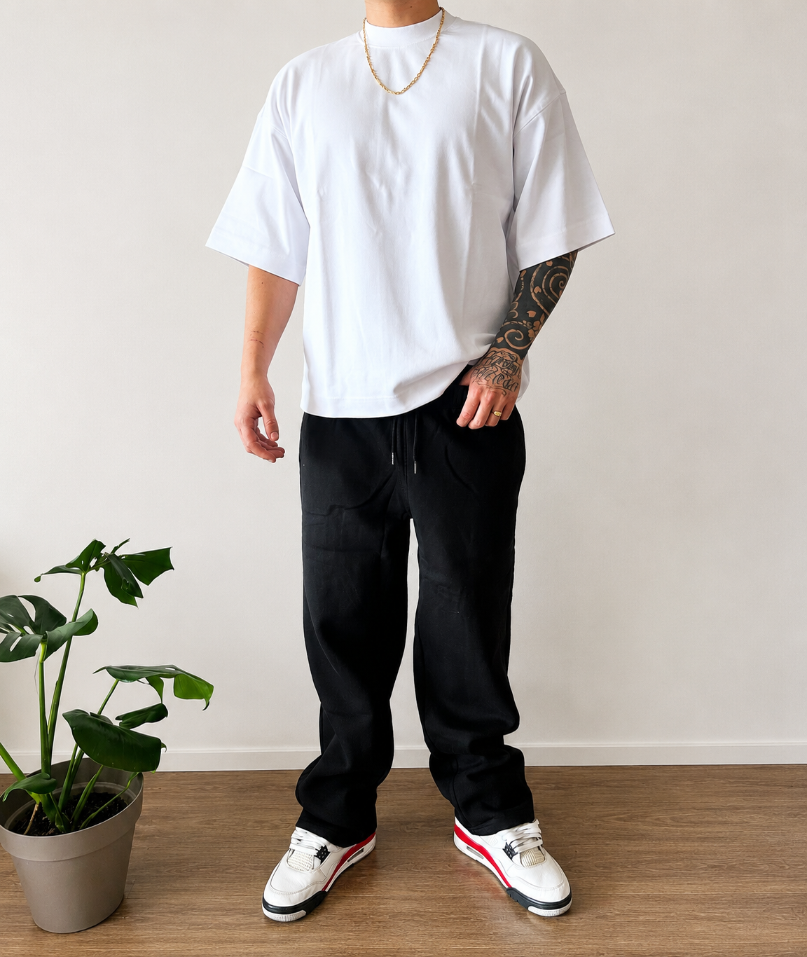 Polera Oversized Blanca