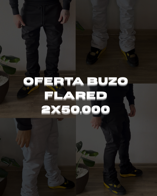 OFERTA BUZOS FLARED 2X $50.000
